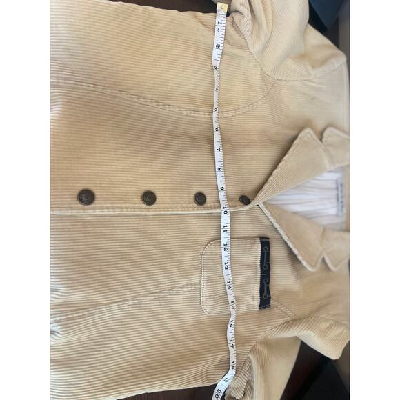 Desert Diva by Sherry Holt 2-Piece Corduroy Blazer & Pinstripe Skirt Set - Picture 6 of 10